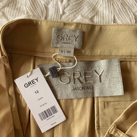 Jason Wu GREY - Belted Twill Pant - Picture 4 of 8